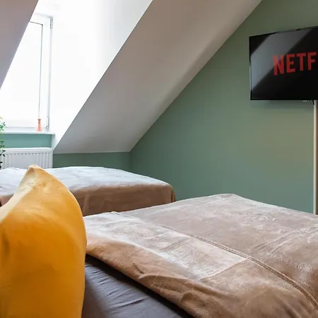 Bauhaus Apartment - Netflix, Nespresso, Zentral, Messe Chemnitz Buitenkant foto