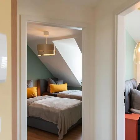 Bauhaus Apartment - Netflix, Nespresso, Zentral, Messe Chemnitz Buitenkant foto