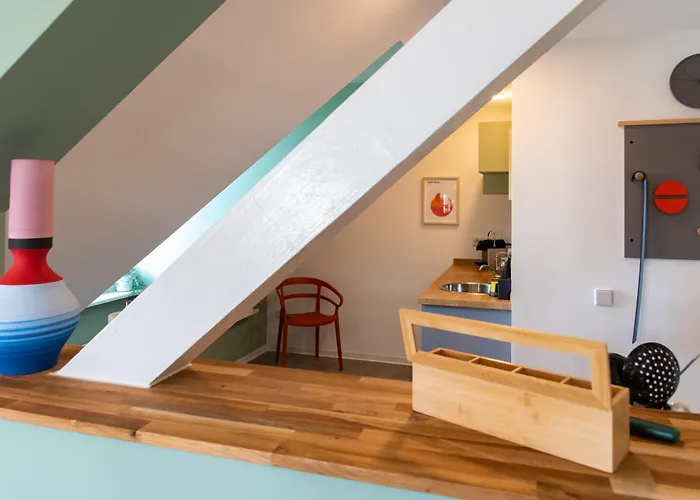 Bauhaus Apartment - Netflix, Nespresso, Zentral, Messe